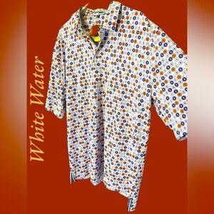 White Water Life-NWT men’s 2X fishing/golf shirt 50 spf sun protect. New w/ tags